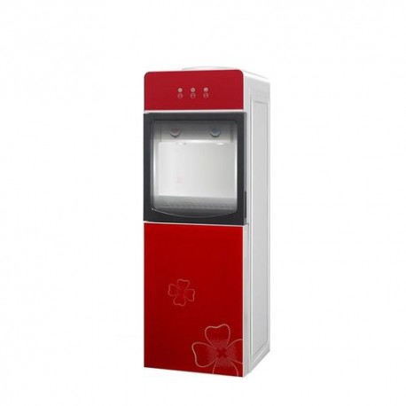 Dispensador de Agua con Frigobar Fancy HD-1721D Rojo
