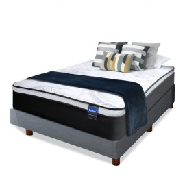 Colchon Dormez Ortopedico Onix Evolution Matrimonial + Box
