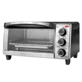 HORNO TOSTADOR BLACK & DECKER TO1755SBGLA 4 REBANADAS NEGRO