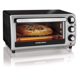 HORNO TOSTADOR Y CONVECCION HAMILTON BEACH 31142 5 FUNCIONES NEGRO