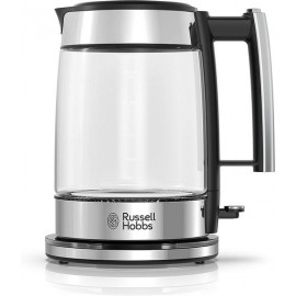 Hervidor de Agua Russell Hobbs KE7900BKR 1.7L luces LED Cromo